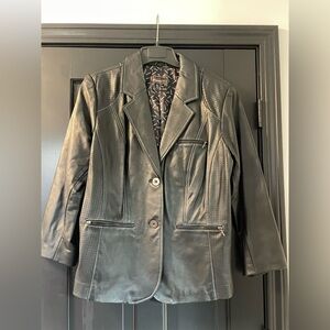 Bradley Bayou Women's Black Leather Jacket